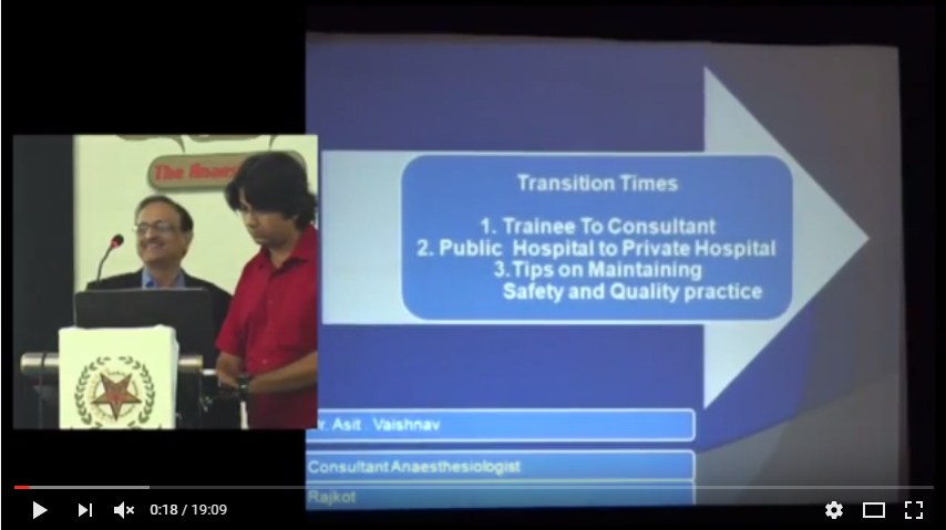 Transition Time: From Trainee to Consultant, From Public Hospital to Private Hospital: Experience and Tips