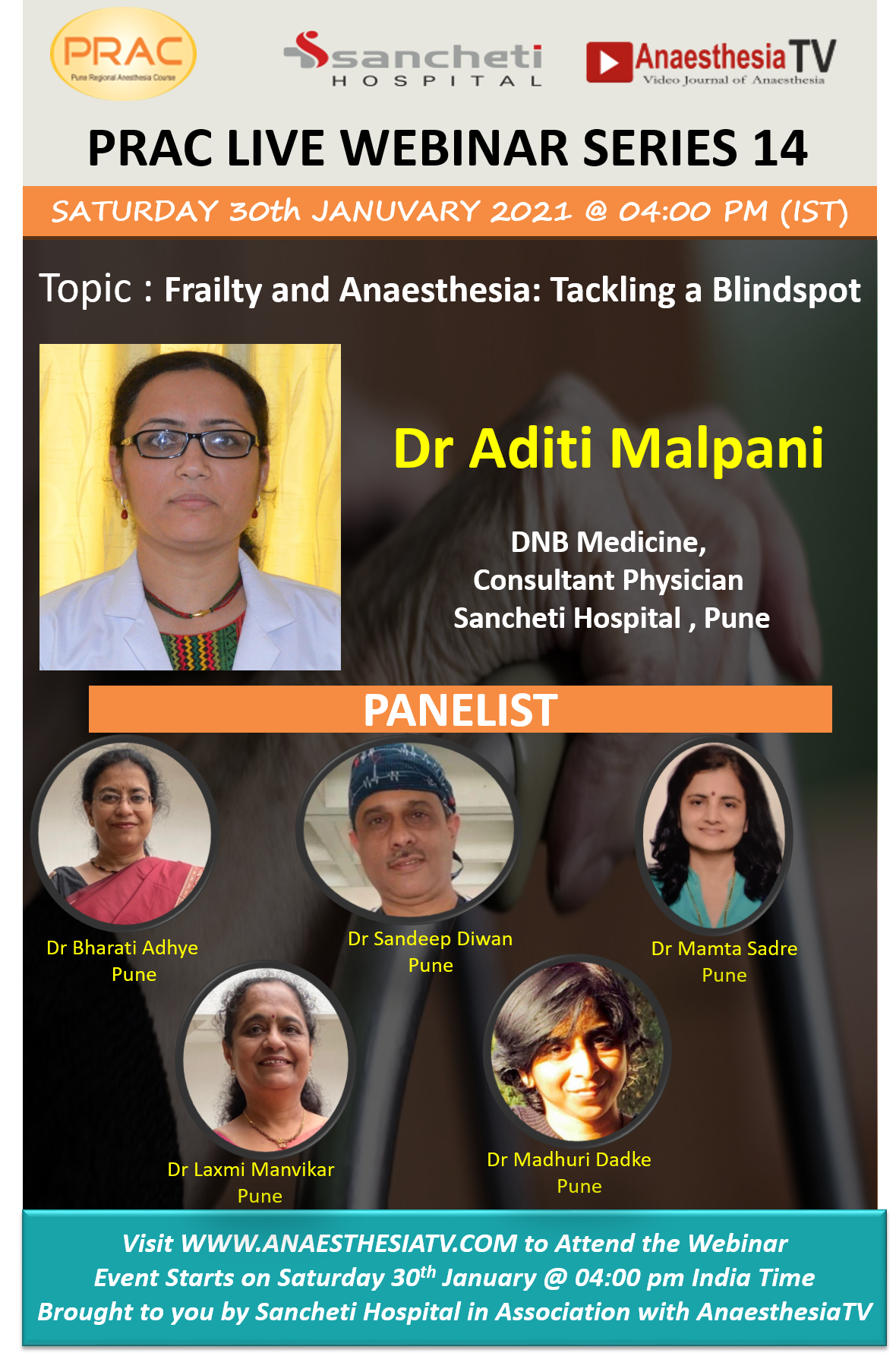 Frailty and Anaesthesia: Tackling a Blindspot by Dr Aditi Malpani