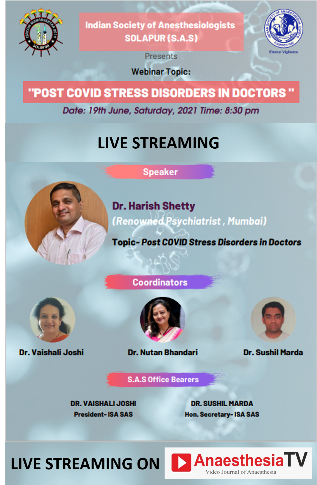 “POST COVID STRESS DISORDERS IN DOCTORS”