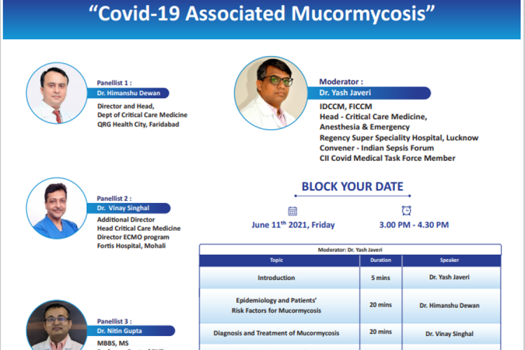 “COVID – 19 ASSOCIATED MUCORMYCOSIS”