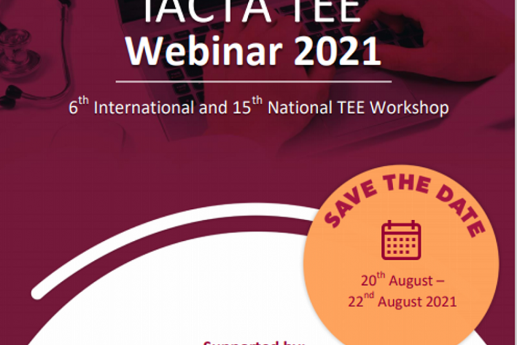 *Day 3 : 22nd Aug 2021* : *”IACTA TEE WEBINAR 2021* : *6th International & 15th National Workshop*