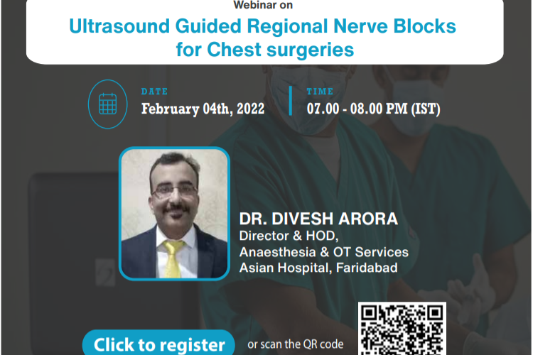 ULTRASOUND GUIDED REGIONAL NERVE BLOCKS FOR CHEST SURGERIES BY DR DIVESH ARORA