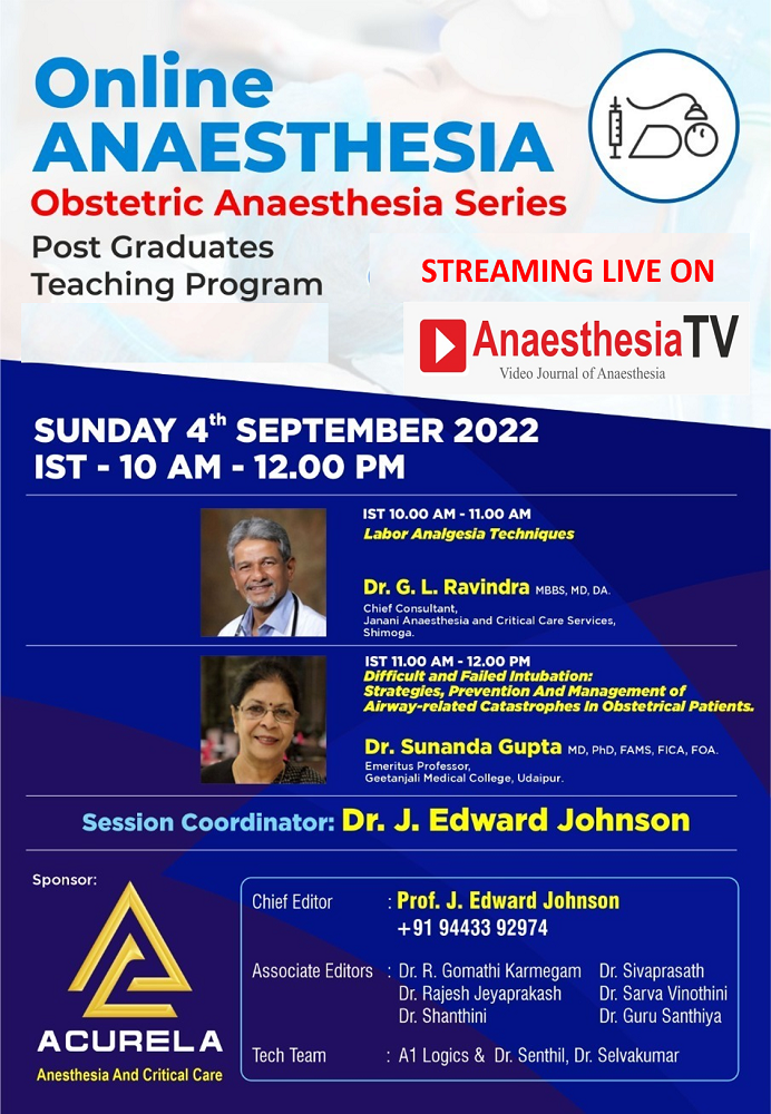 Labor Analgesia Techniques & Strategies, Prevention And Management of Airway-related Catastrophes In Obstetrical Patients