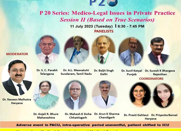 Anaesthesia Medico-Legal Issues in Private Practice Based on True Scenarios (Session II )