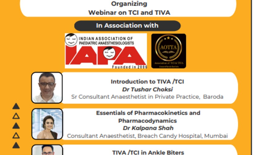 WEBINAR on TCI and TIVA